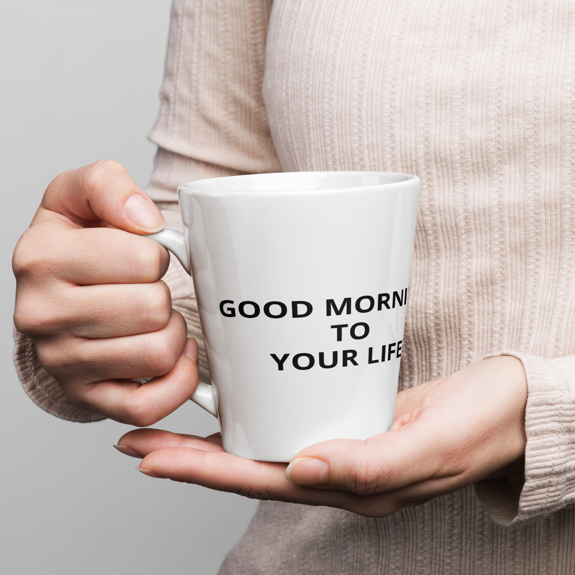 Faith & Confidence — Psalm 33:22 Christian Latte Mug - Image 4