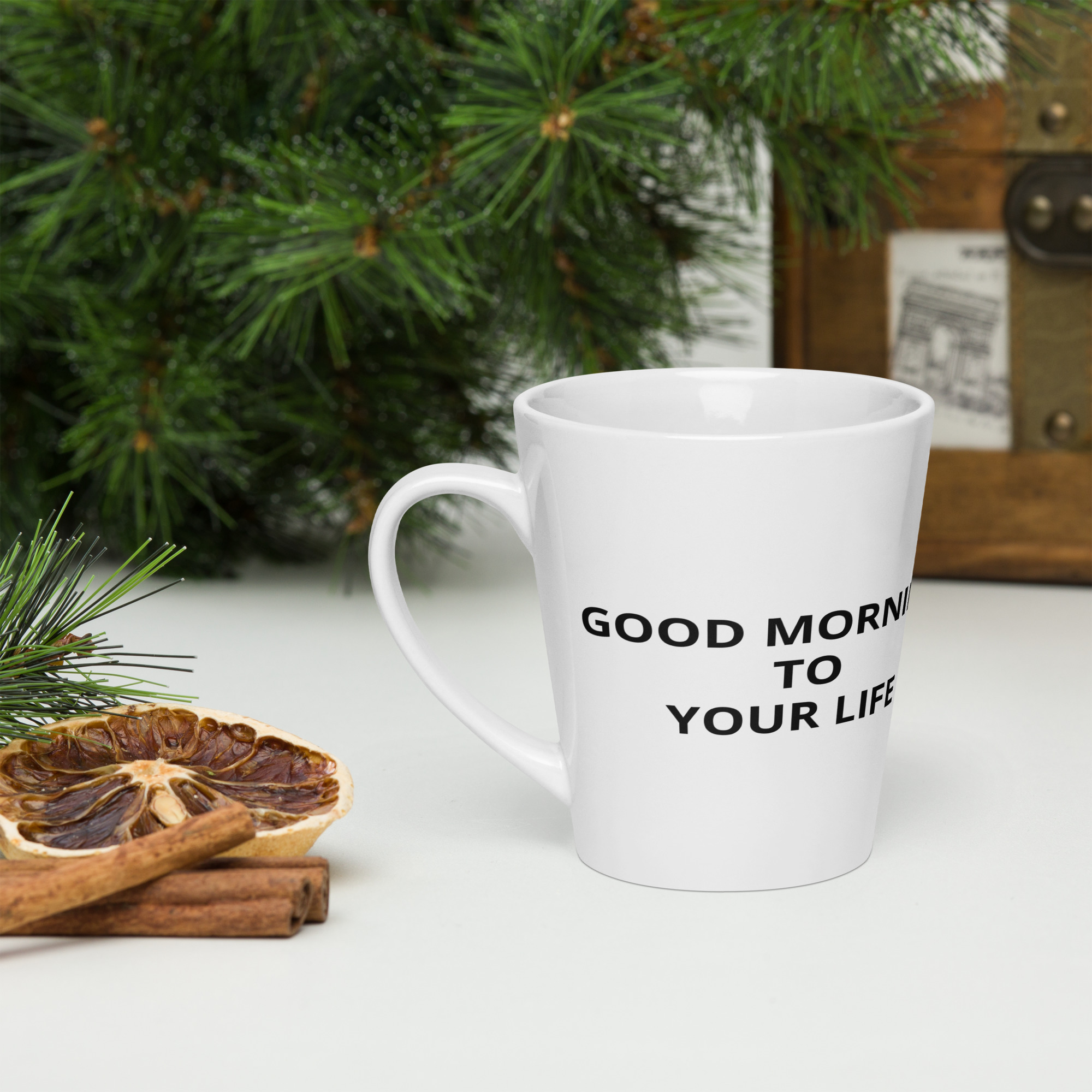 Faith & Confidence — Psalm 33:22 Christian Latte Mug - Image 7