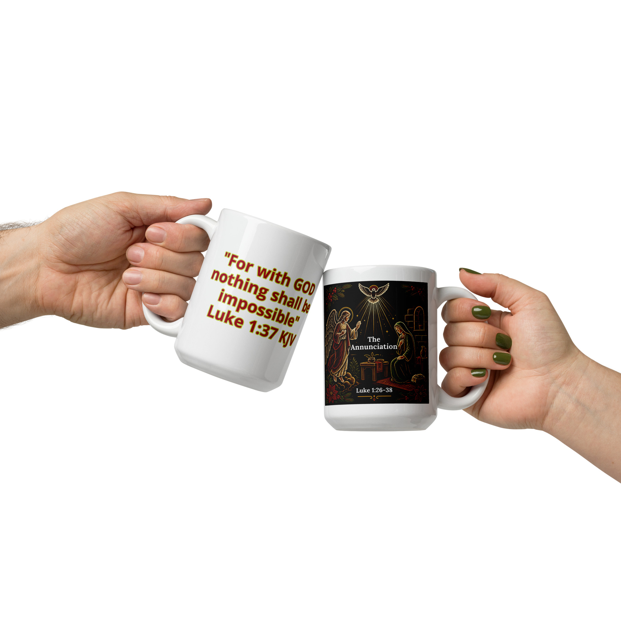 White glossy mug - Image 9
