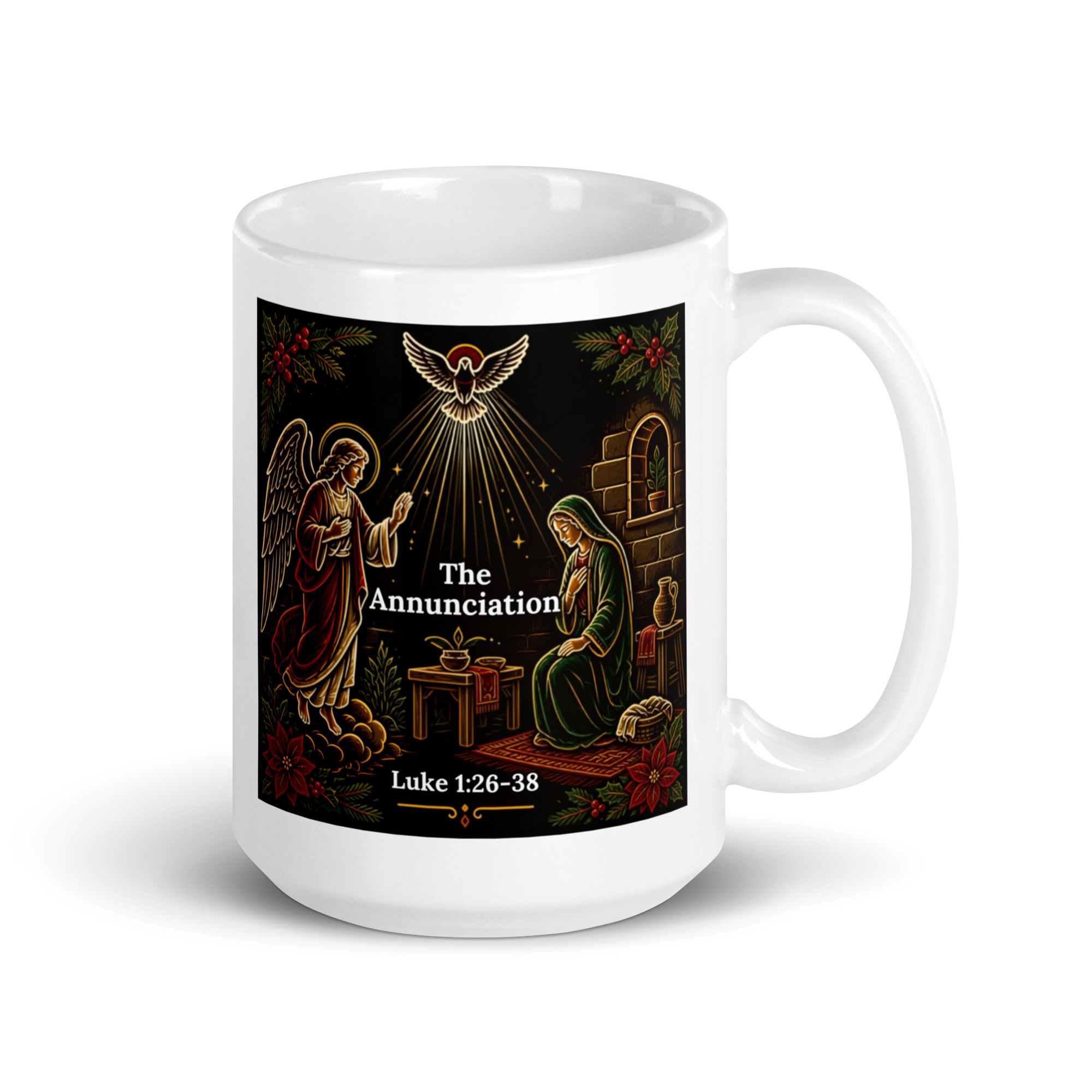 White glossy mug - Image 5