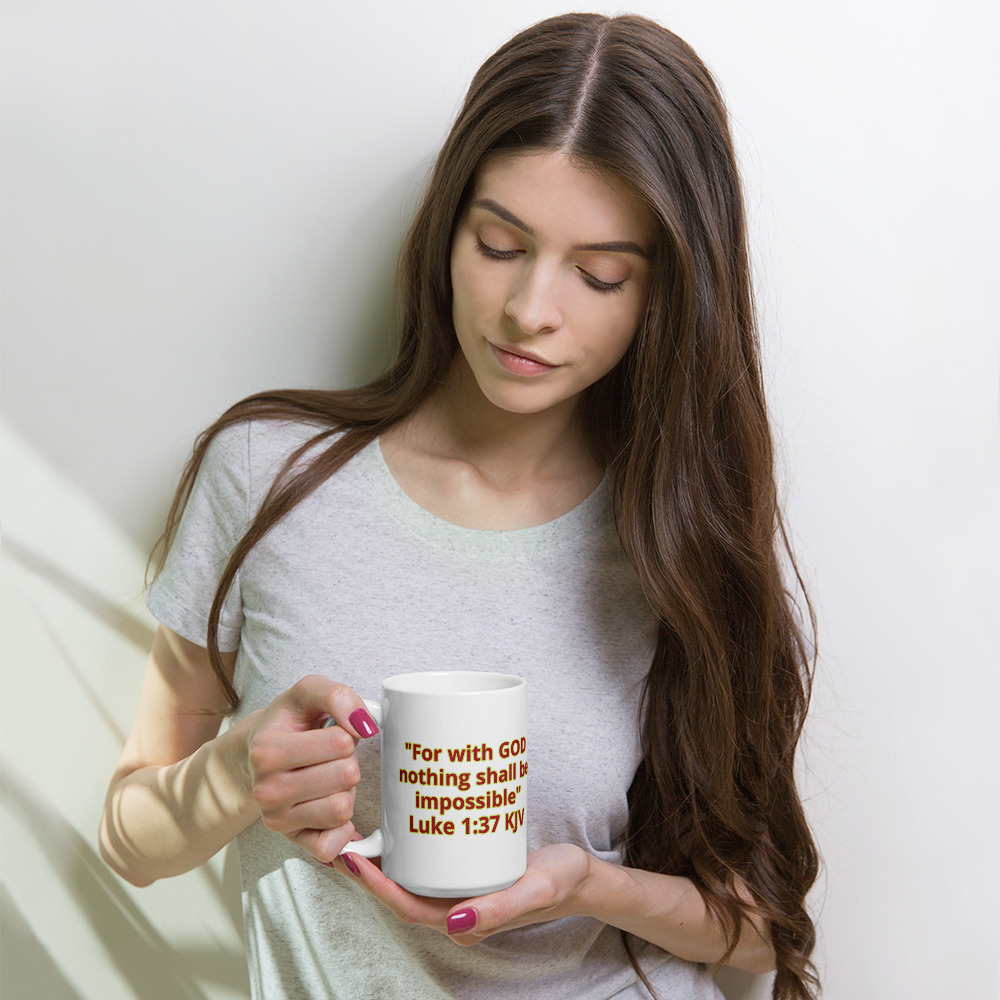 White glossy mug - Image 11