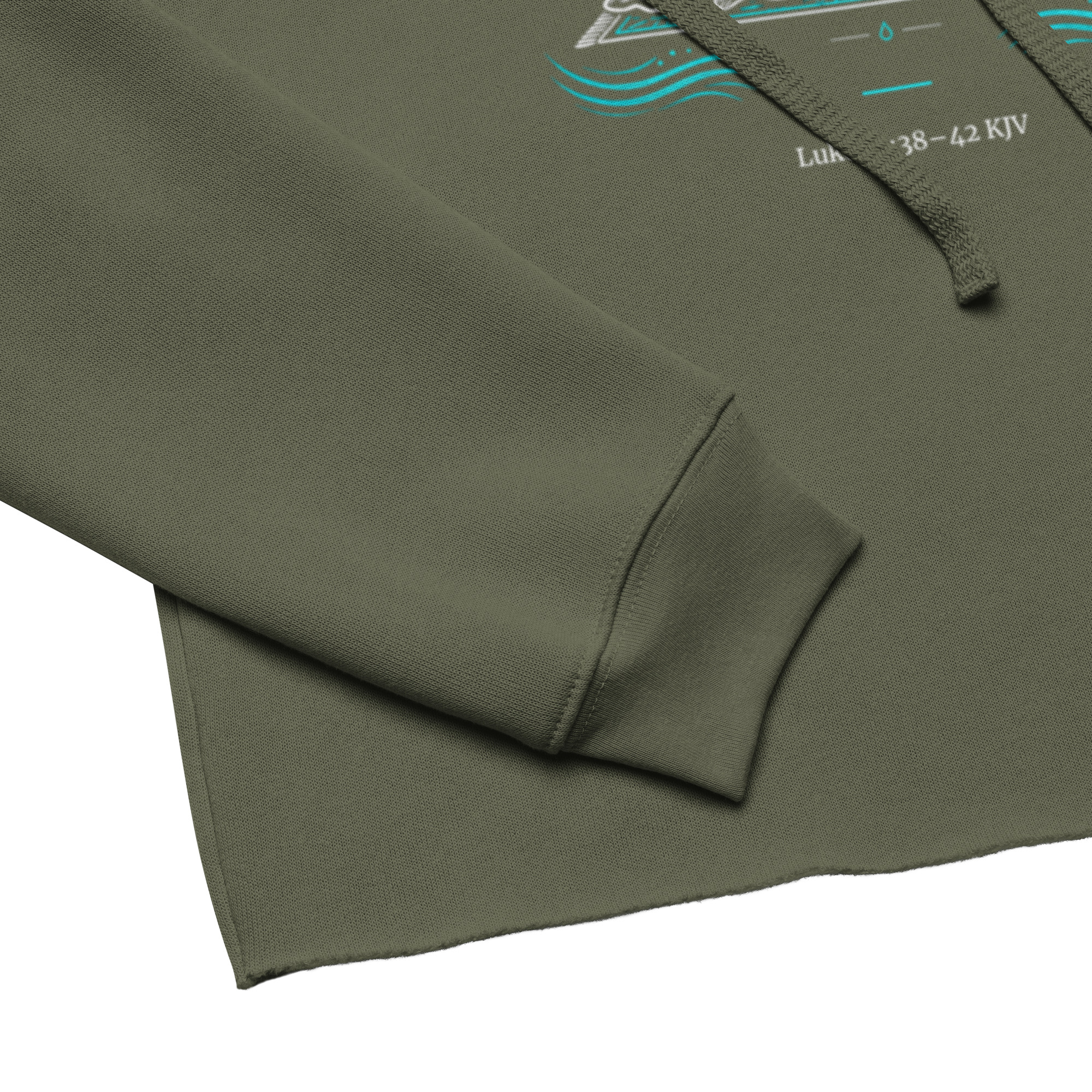 You Chose the Better Part | Luke 10:38–42 Christian Women’s Crop Hoodie - Image 17