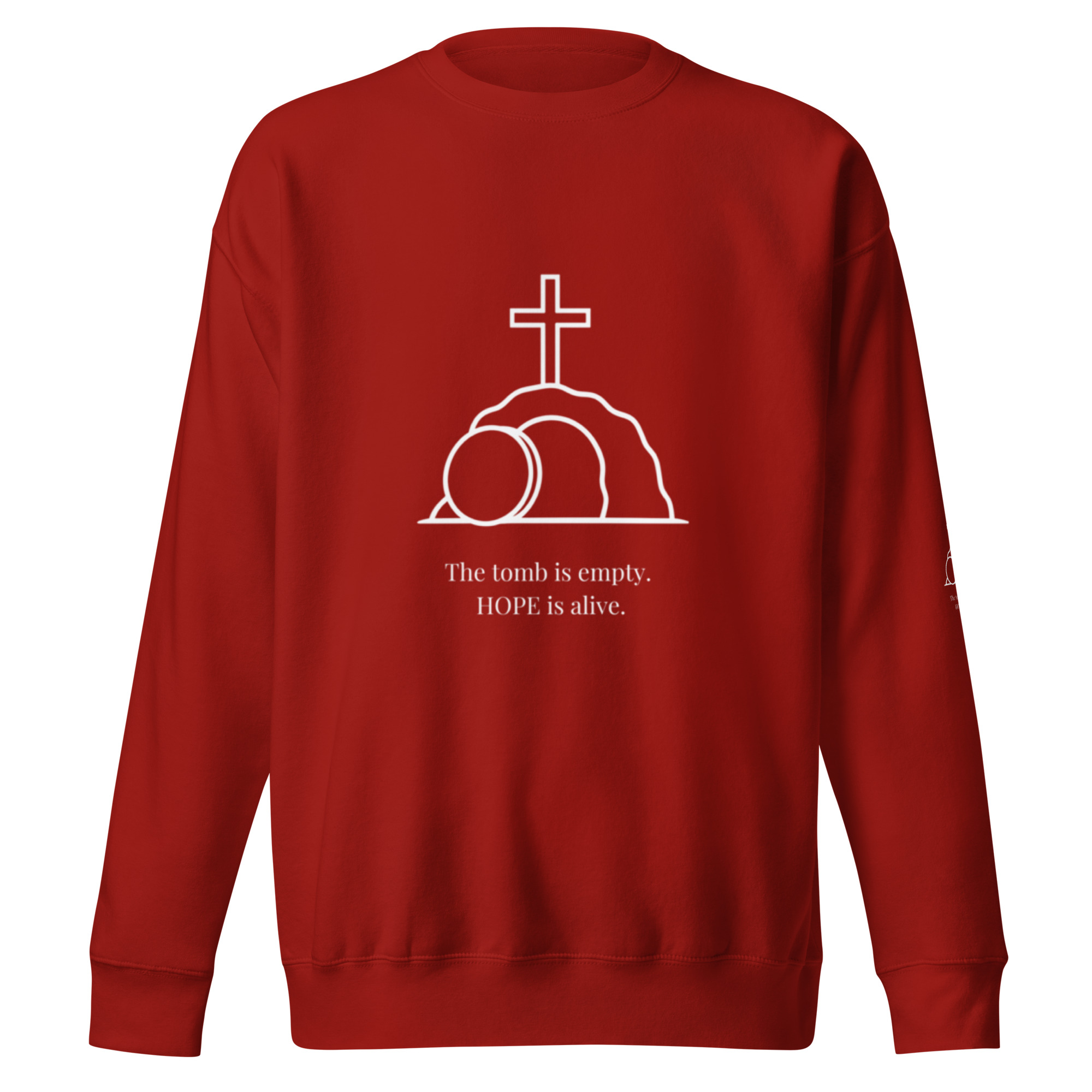 Hope Restored | Unisex Premium Christian Sweatshirt - Image 33