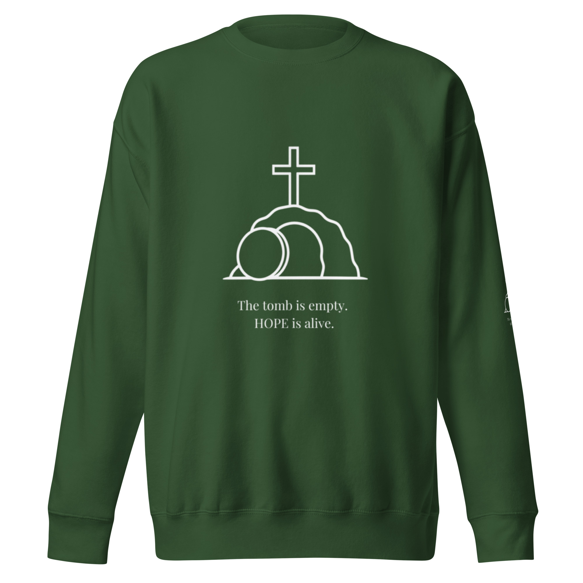 Hope Restored | Unisex Premium Christian Sweatshirt - Image 37
