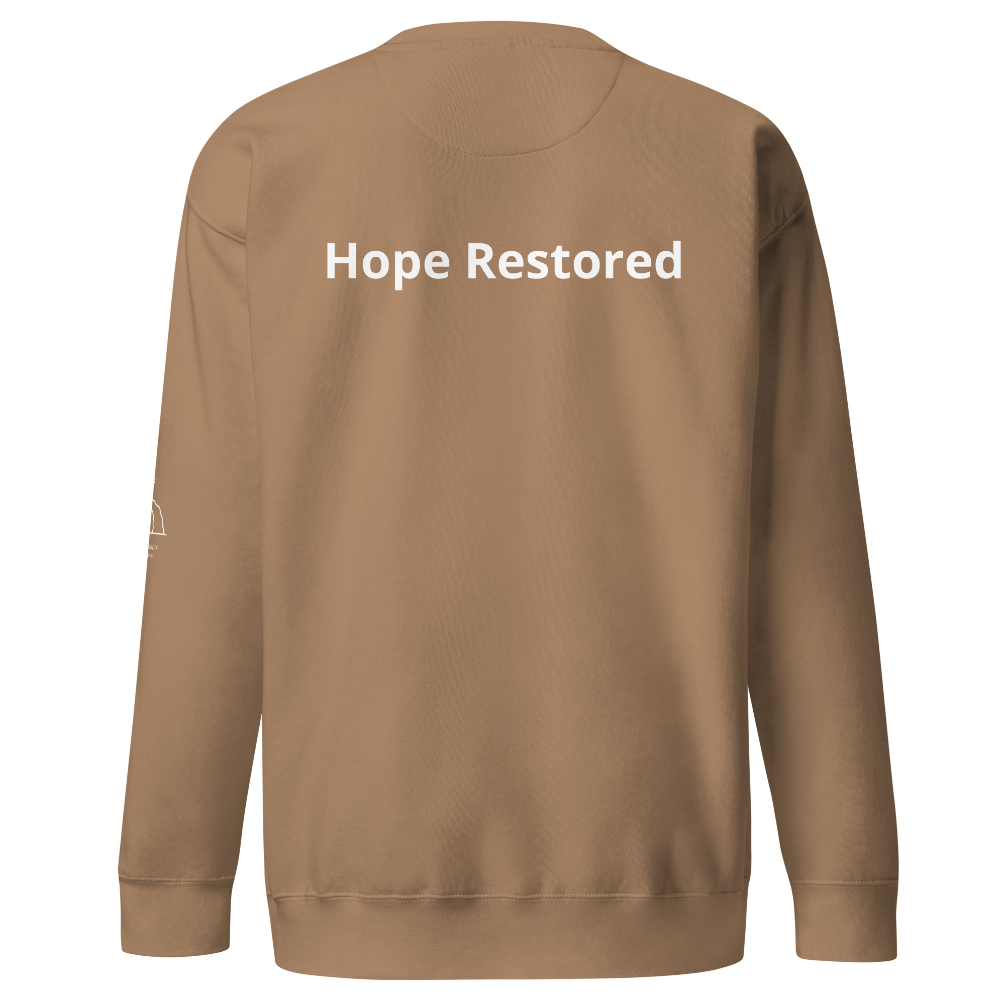 Hope Restored | Unisex Premium Christian Sweatshirt - Image 10