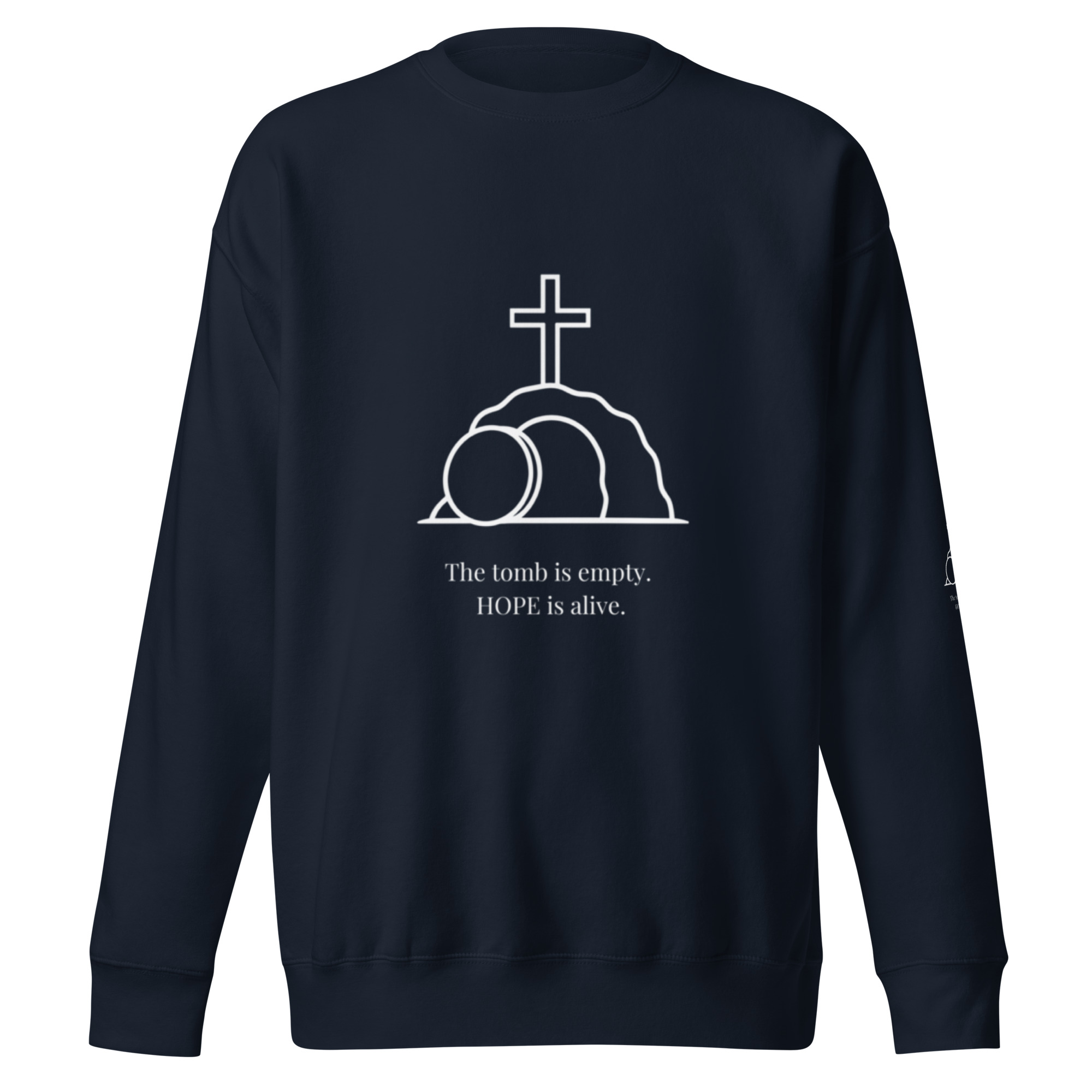 Hope Restored | Unisex Premium Christian Sweatshirt - Image 32