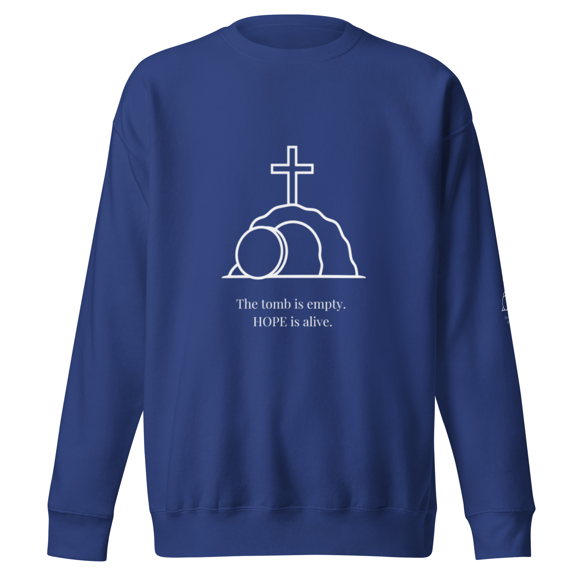 Hope Restored | Unisex Premium Christian Sweatshirt - Image 35